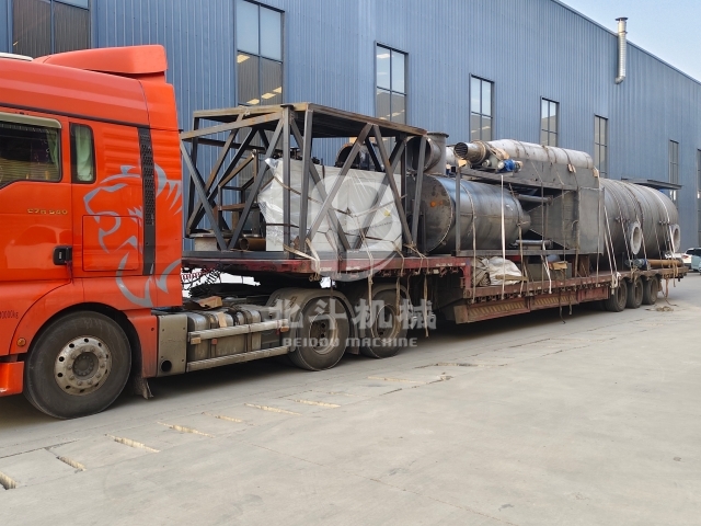 滿滿一車!活性炭生產線配件發(fā)貨中